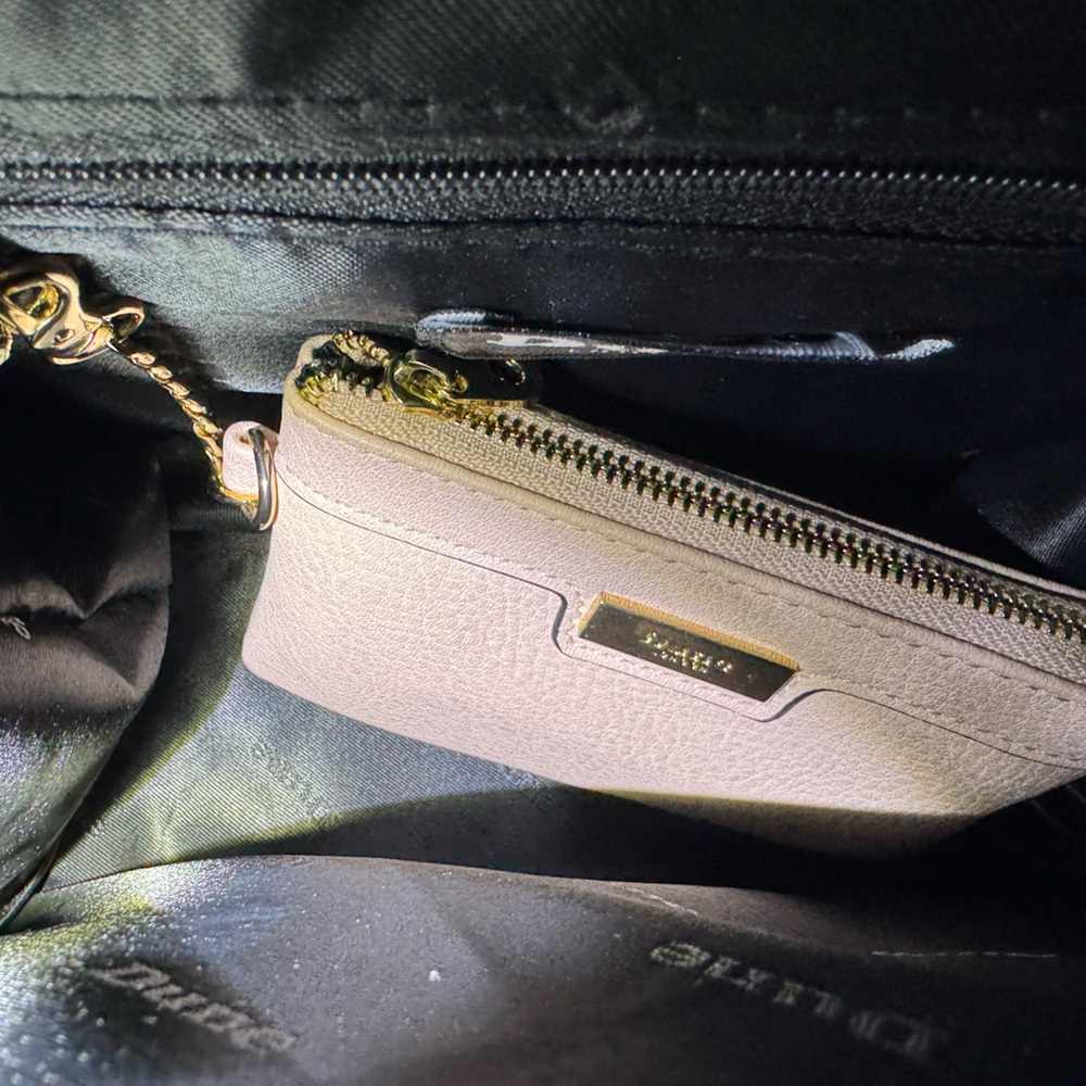 Dune London Blush Pink Medium Satchel Purse with Removable Coin Purse NWOT - Picture 11 of 11